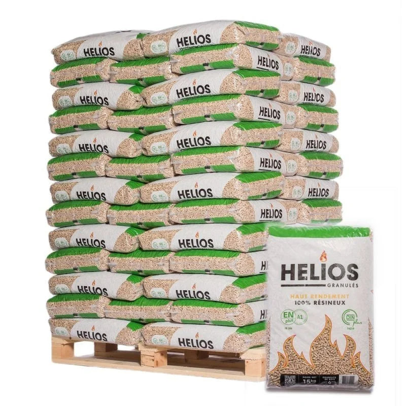 Palette HELIOS – 65 sacs de 15 kg chacun