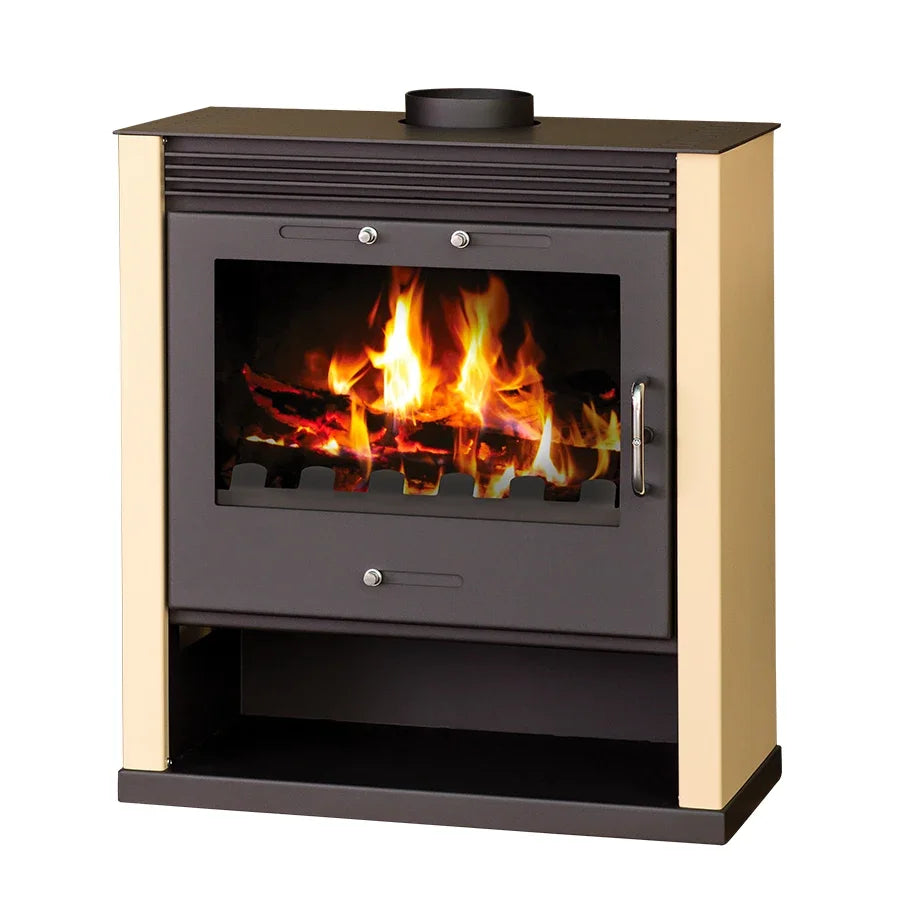 Poêle à bois – BELLEZA RUBIN Ivoire – 13kW