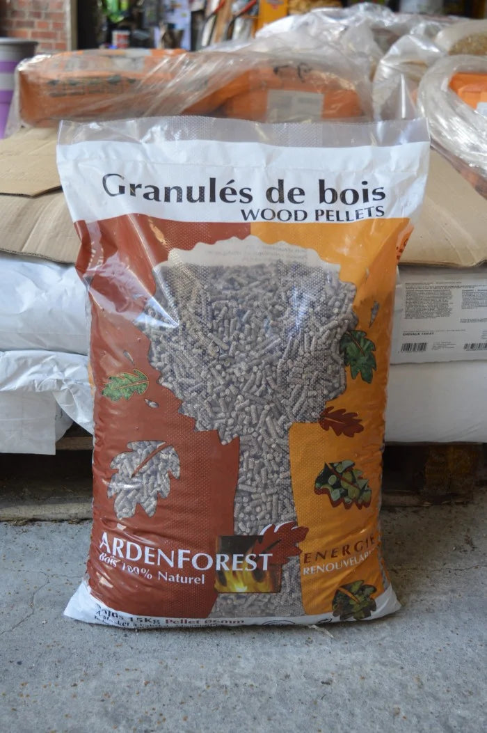 Granulés Ardenforest – Palettes de 70 sacs de 15 kg